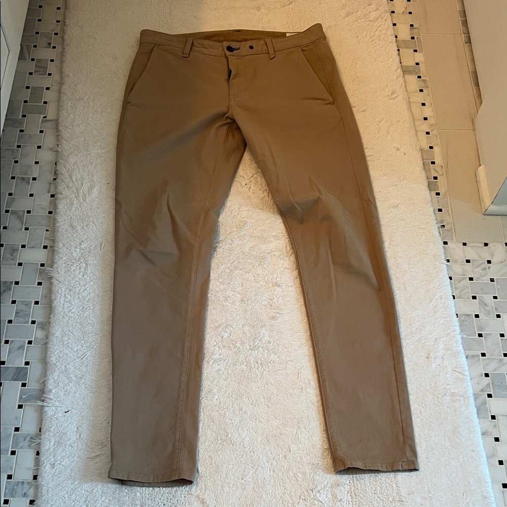 Men's Tan Fit 2 Rag and Bone Pants - Picture 2 of 3